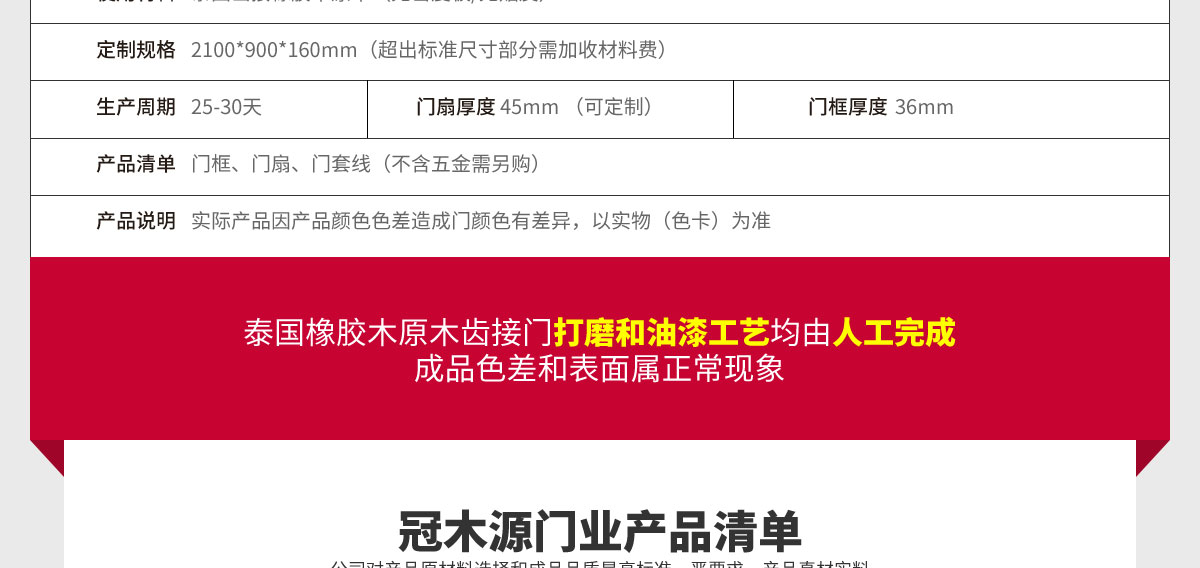 橡木門參數(shù)