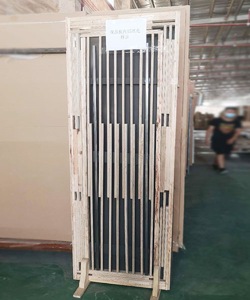 碳晶極簡木門定制室內(nèi)臥室門房間門防水防潮